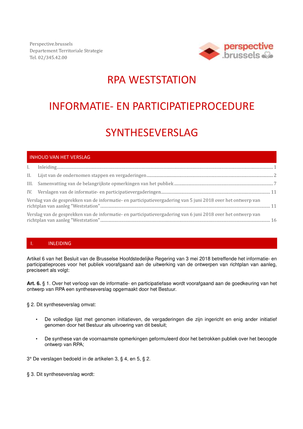 Synthèse Participation GO NL