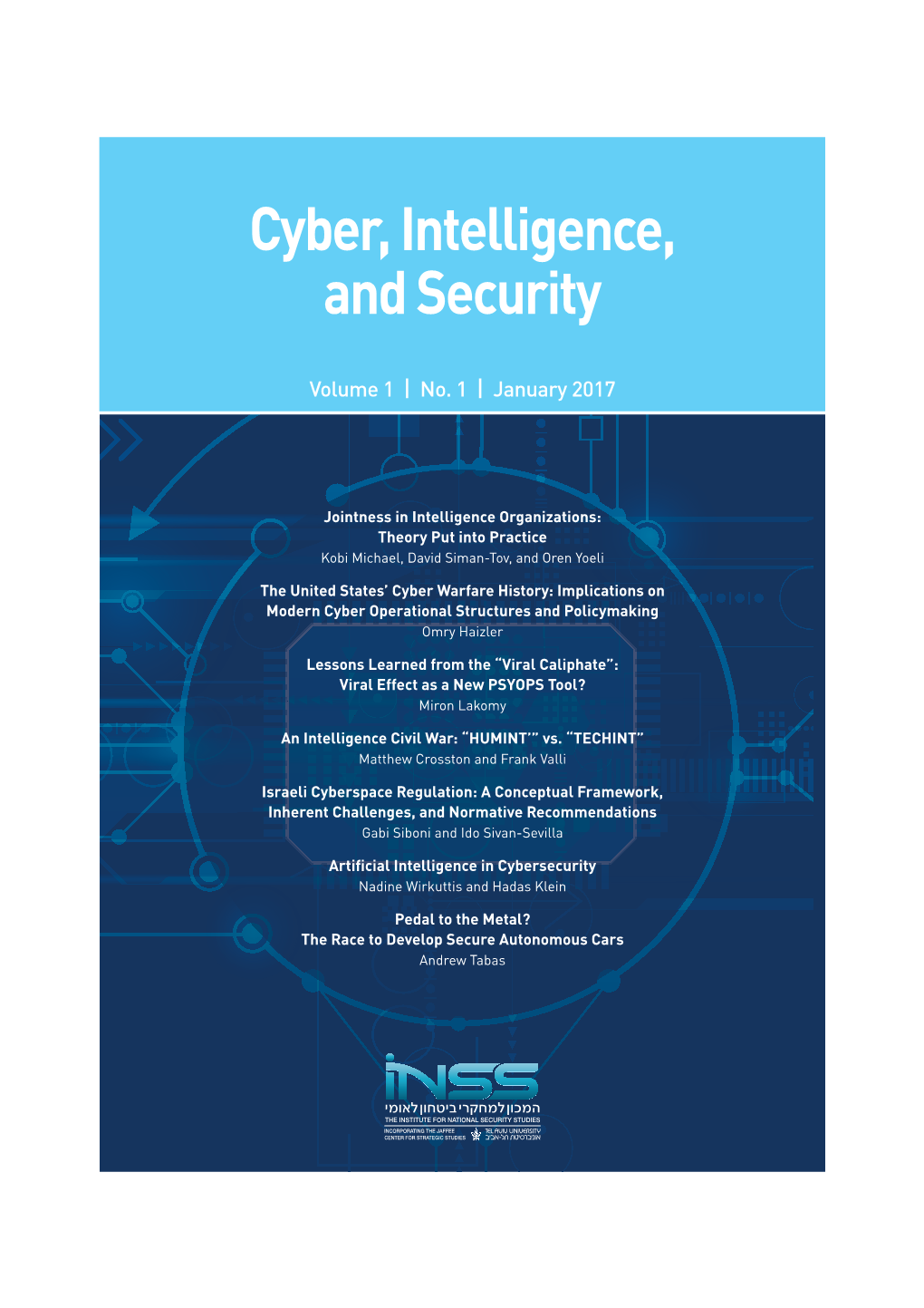 Cyber, Intelligence, and Security