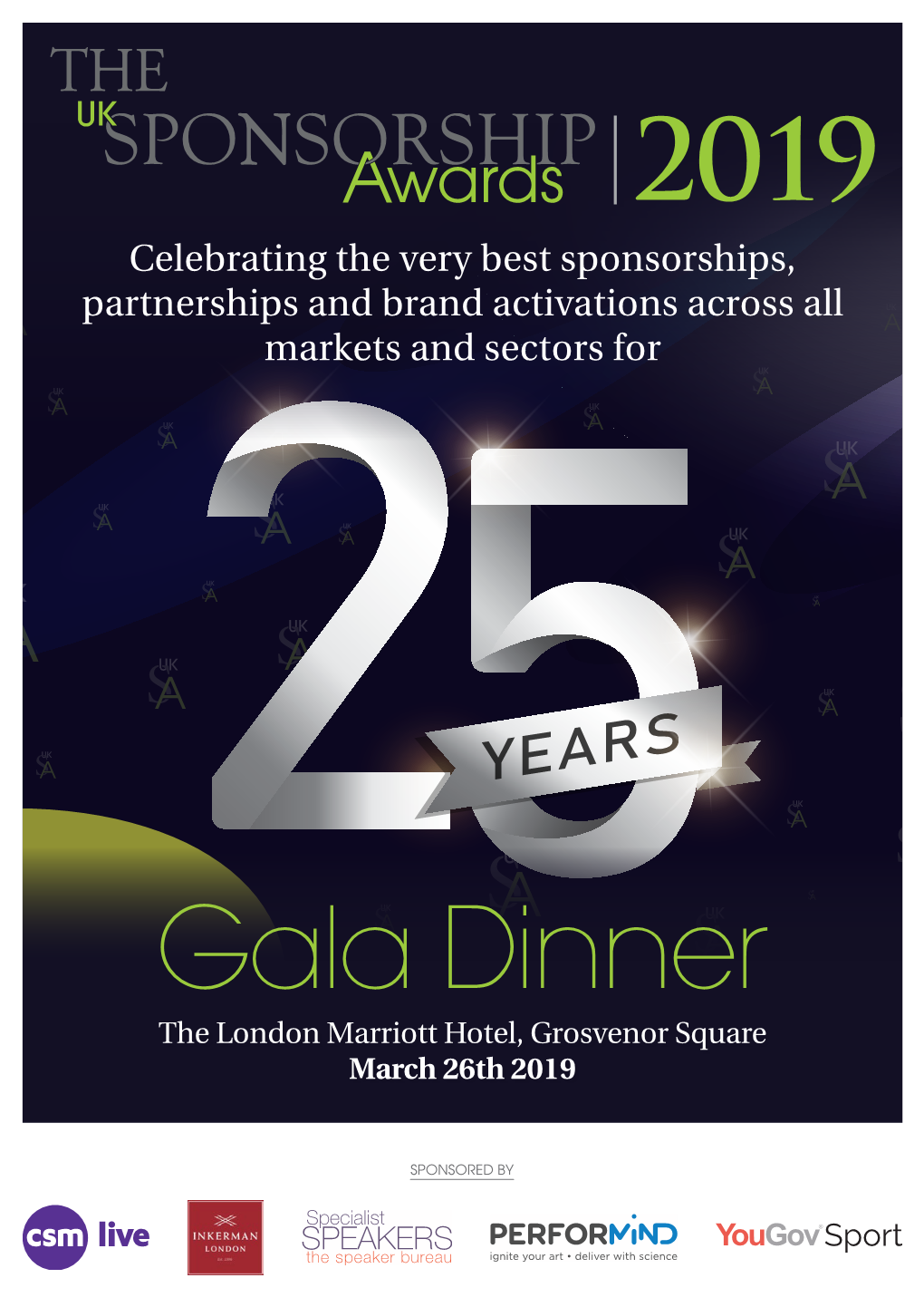 Celebrating the Very Best Sponsorships, Partnerships and Brand Activations Across All Markets and Sectors For