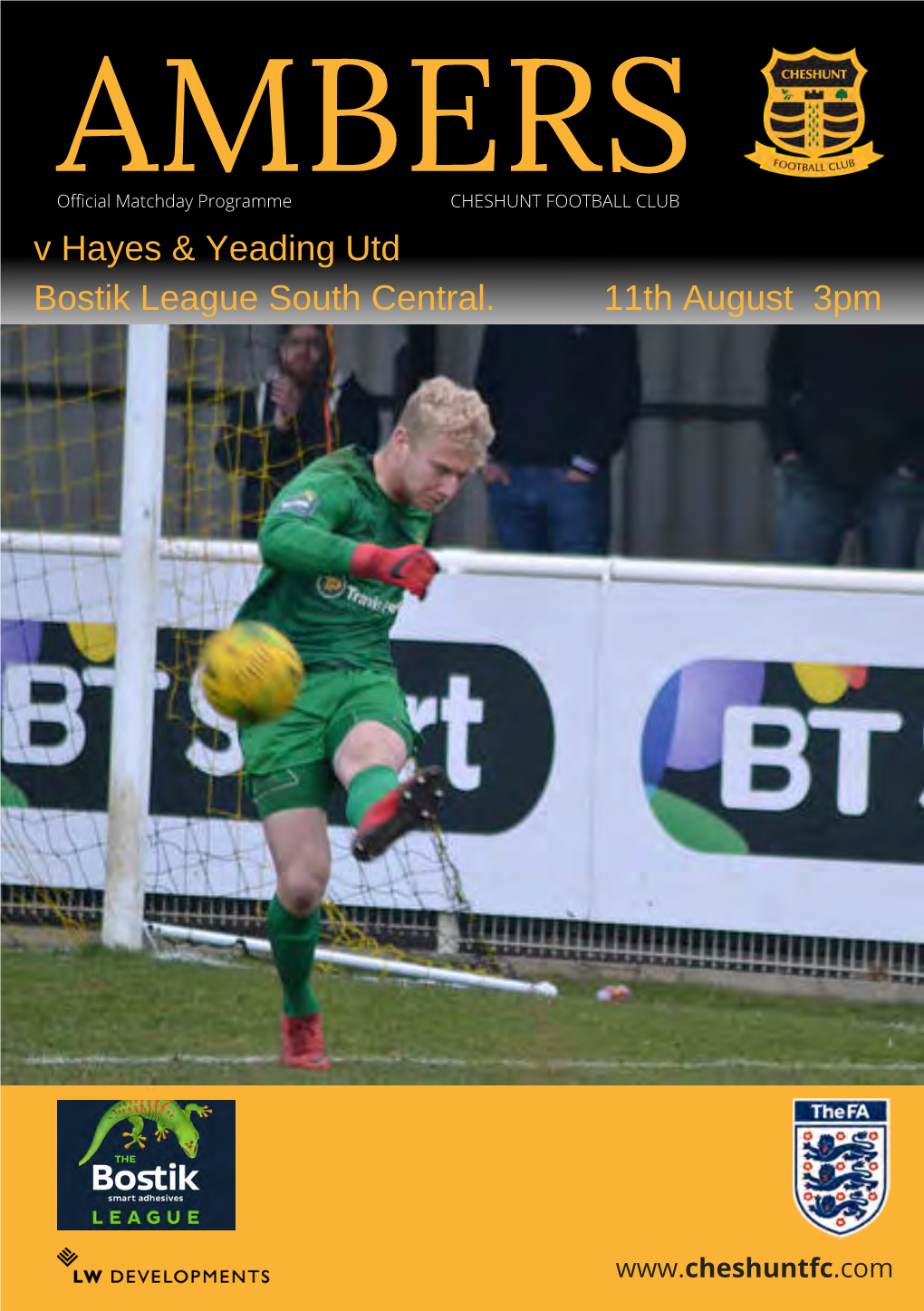 V Hayes & Yeading Final