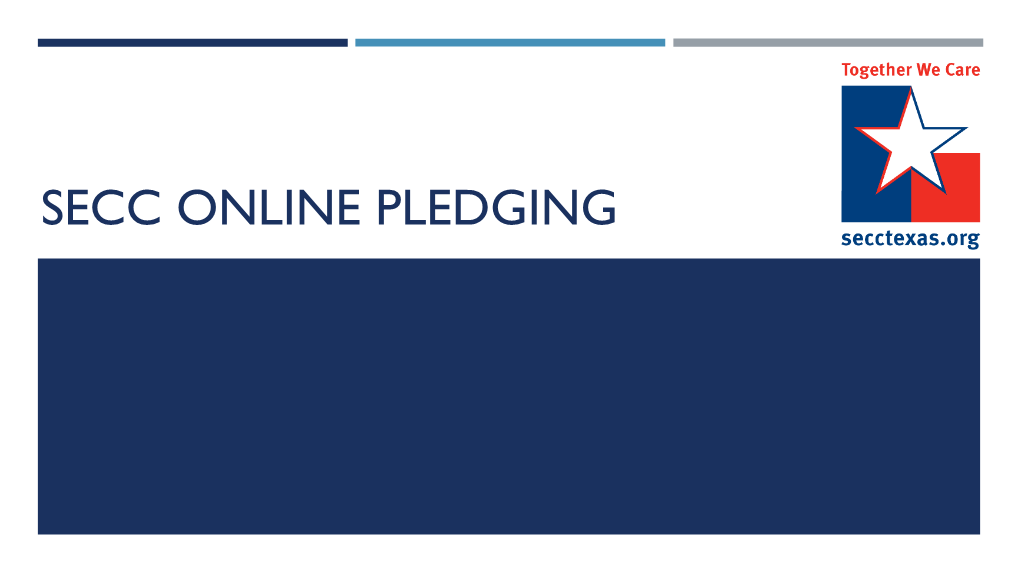 2020 SECC Online Giving