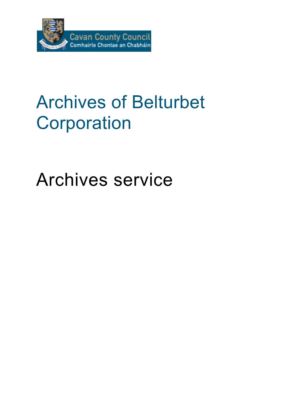 The Belturbet Corporation