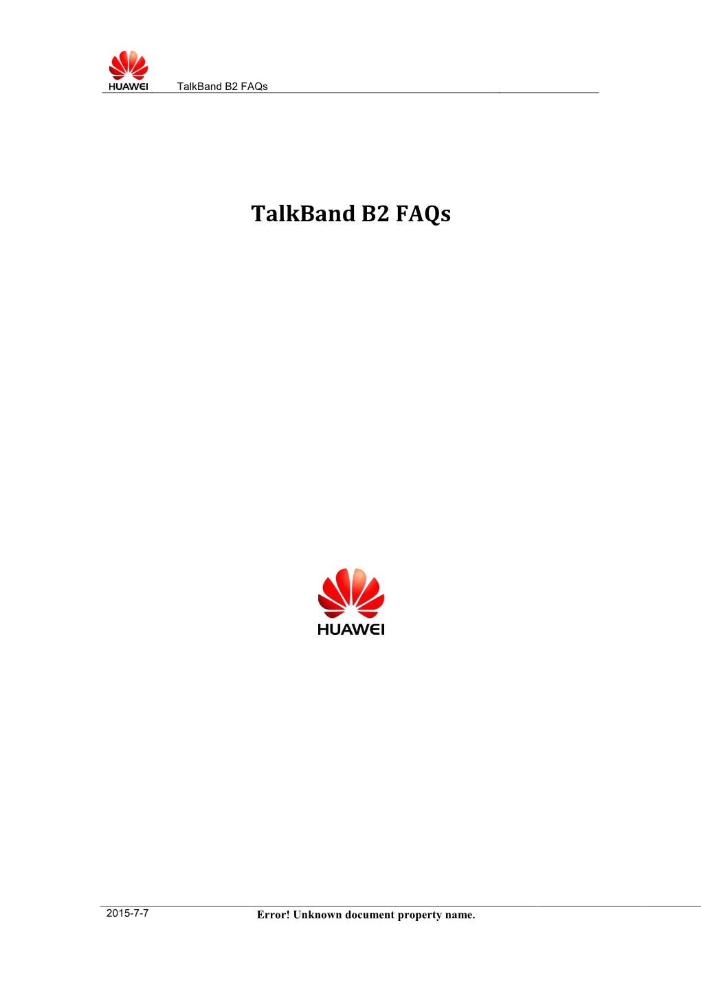 Talkband B2 Faqs