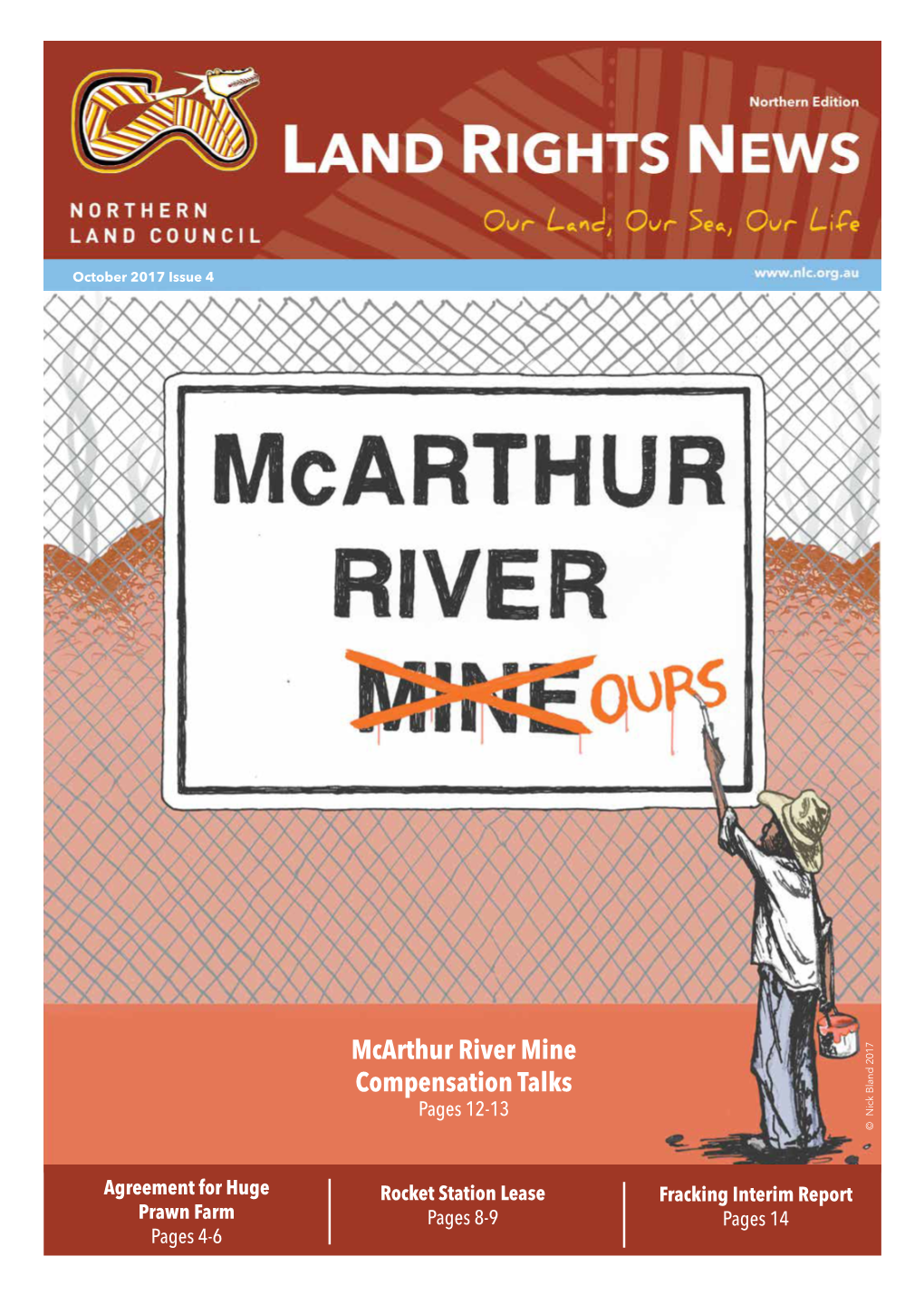 Mcarthur River Mine Compensation Talks Pages 12-13 © Nick Bland 2017