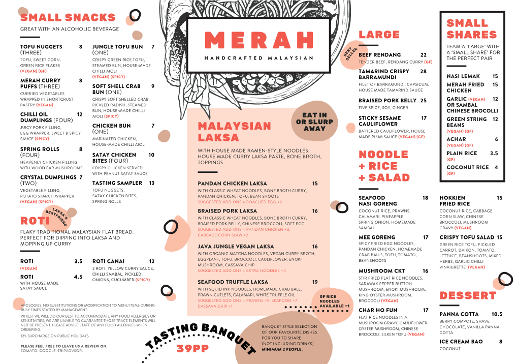 MERAH Menu 2020