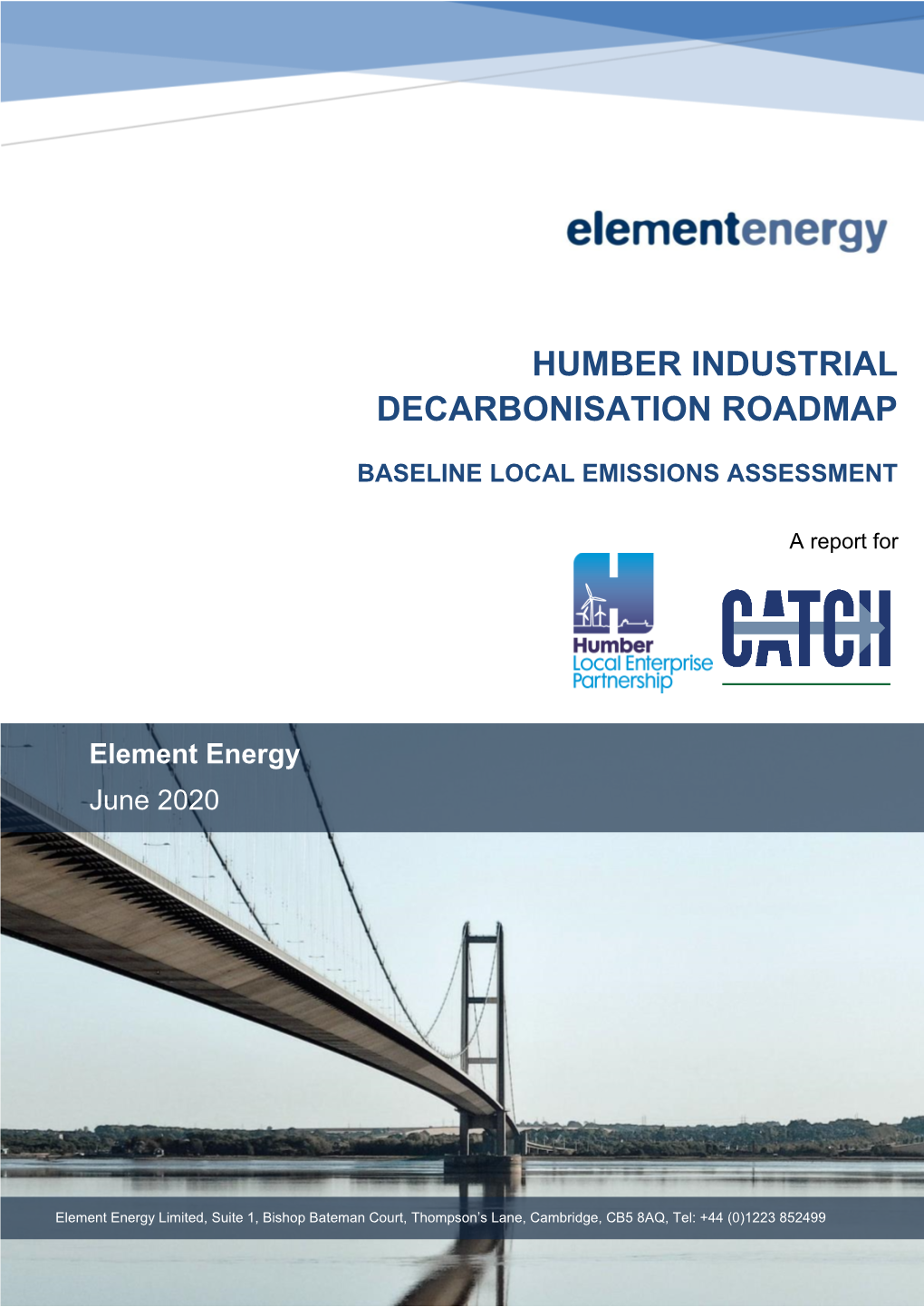 Humber Industrial Decarbonisation Roadmap