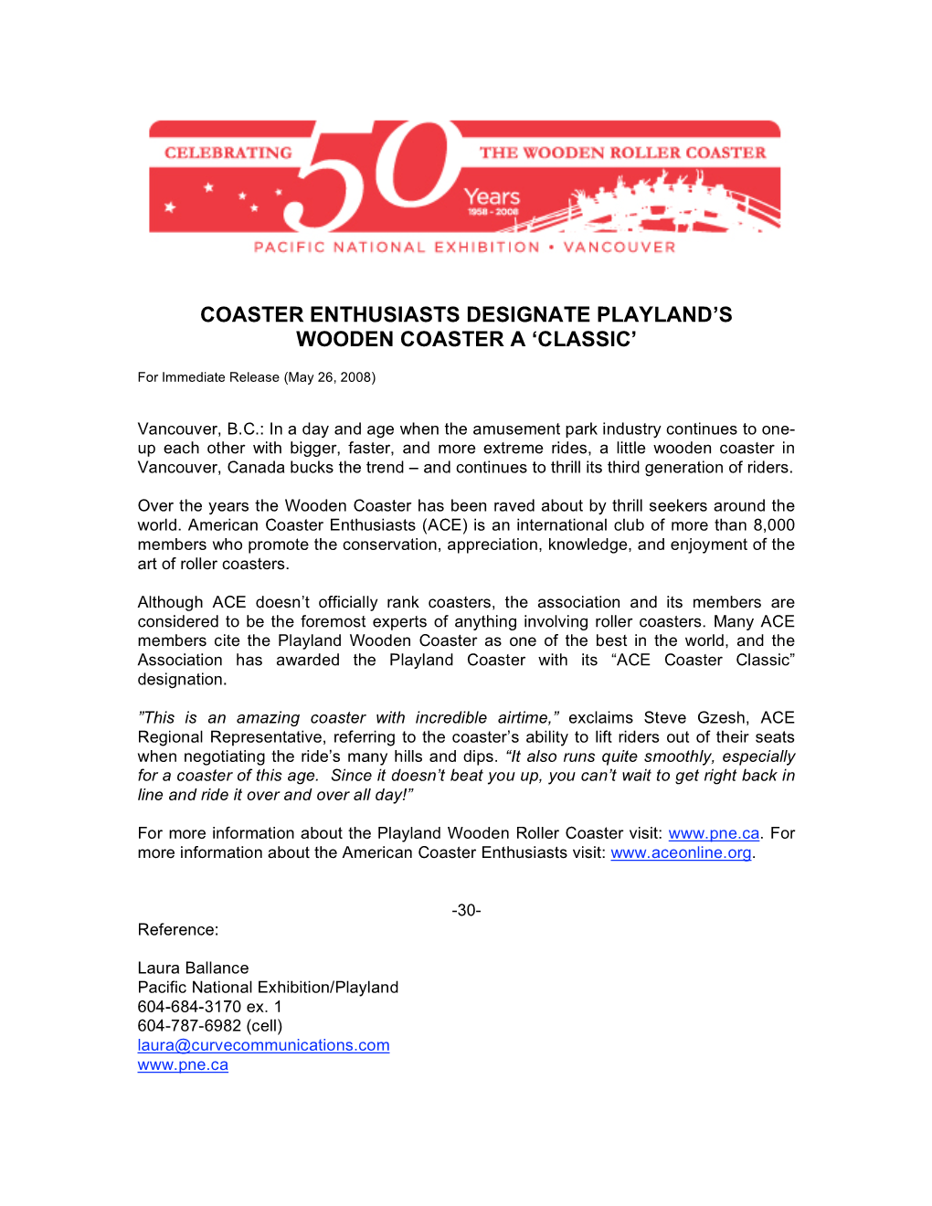 Coaster Enthusiasts Designate Playland's