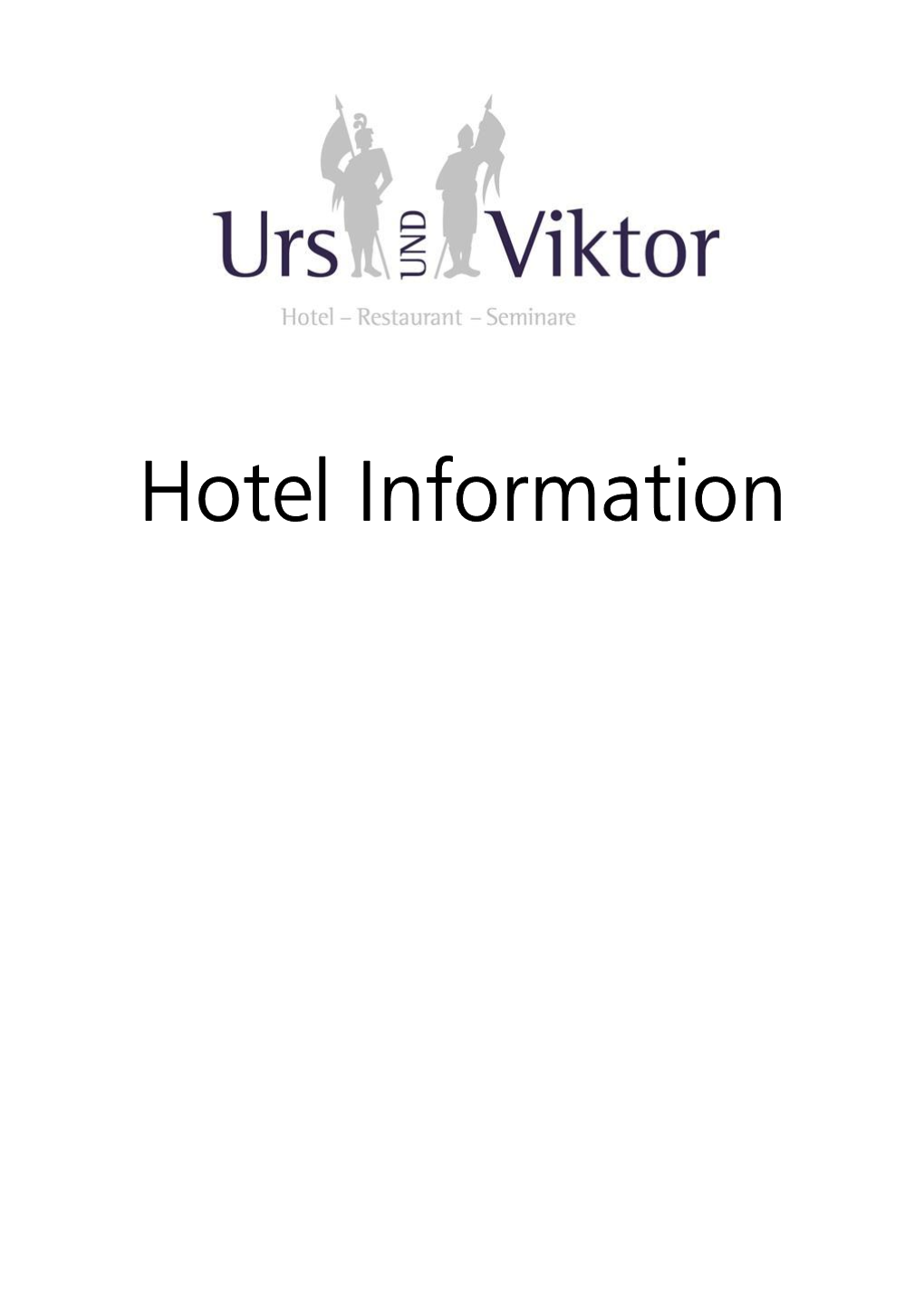 Hotel Information Adapter See 