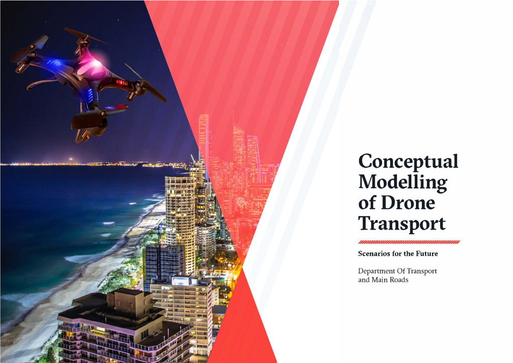 Conceptual Modelling of Drone Transport Services