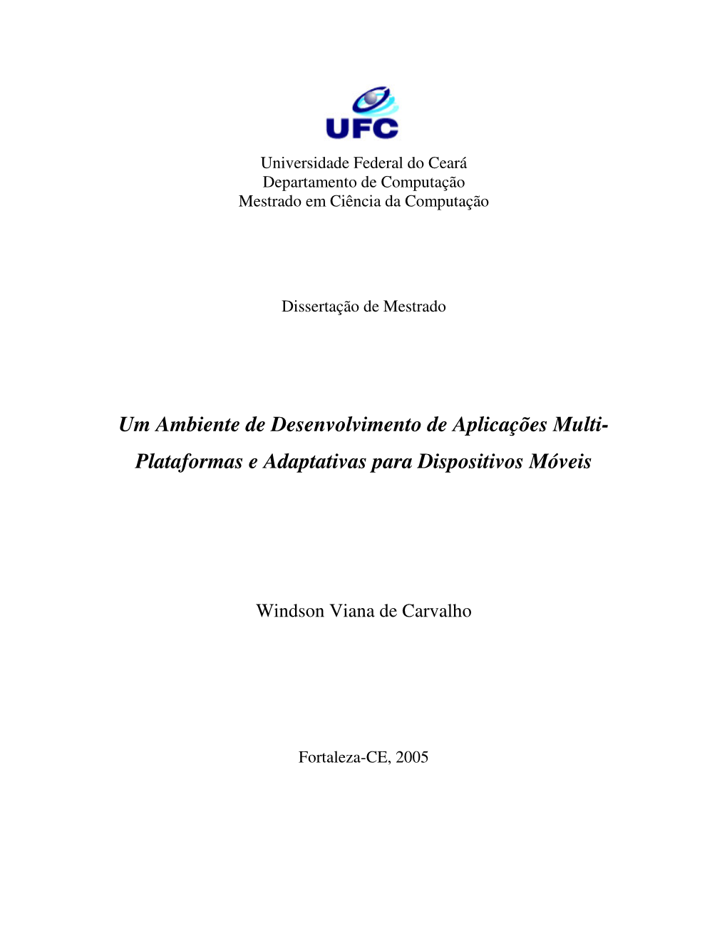 Plataformas E Adaptativas Para Dispositivos Móveis