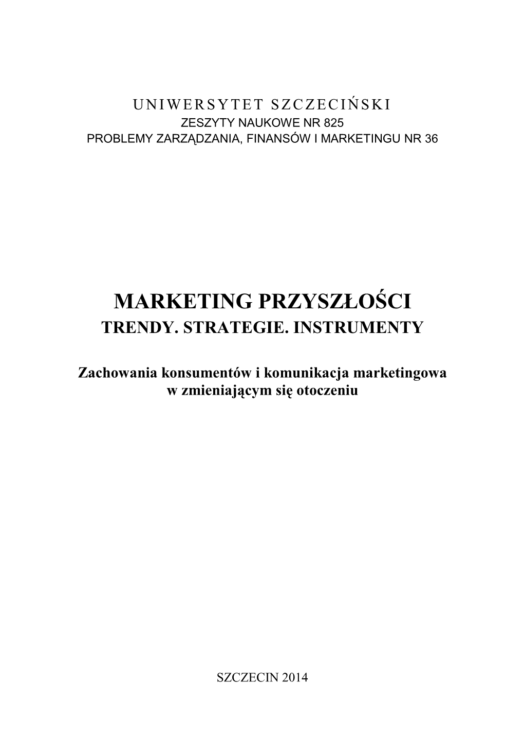 Marketing Przyszłości Trendy