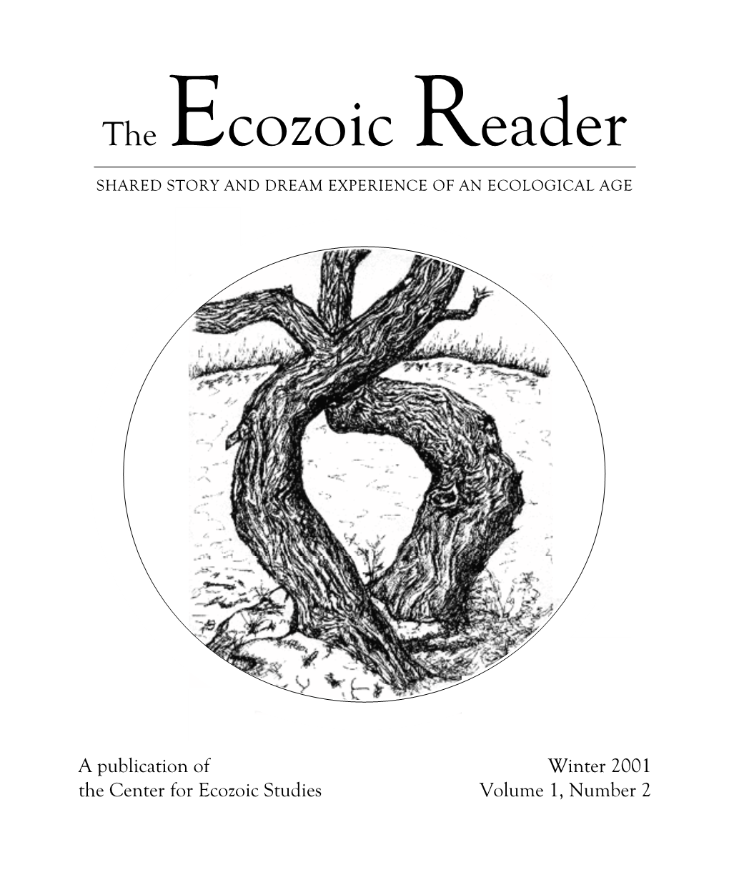 Ecozoic Reader.Vol. 1, No. 2. Winter 2001.Text