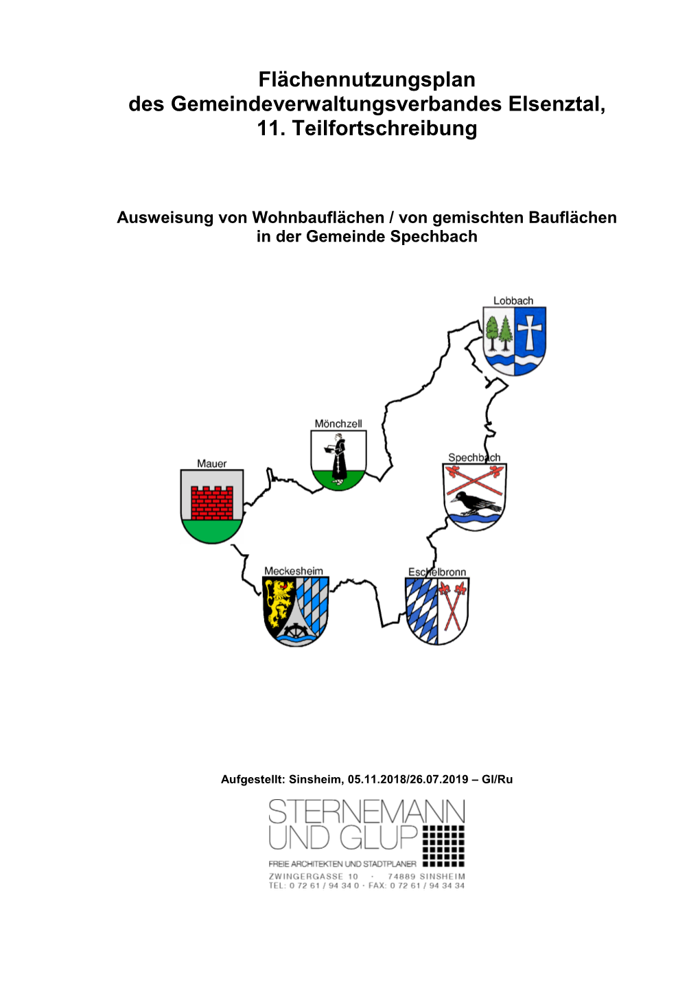 Flächennutzungsplan Des Gemeindeverwaltungsverbandes Elsenztal, 11