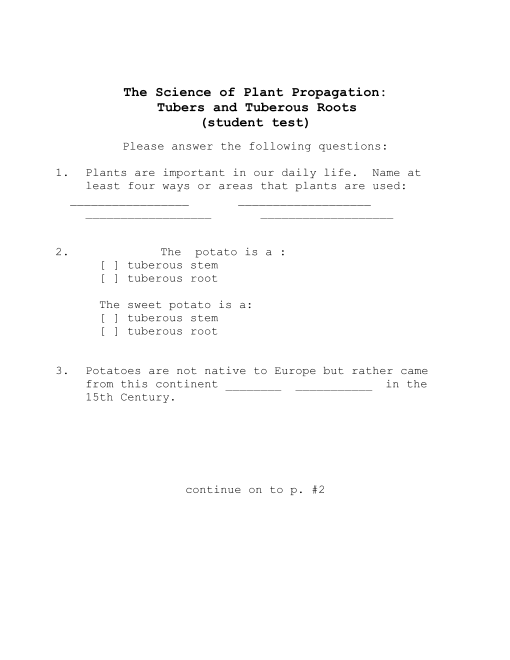 The Science of Plant