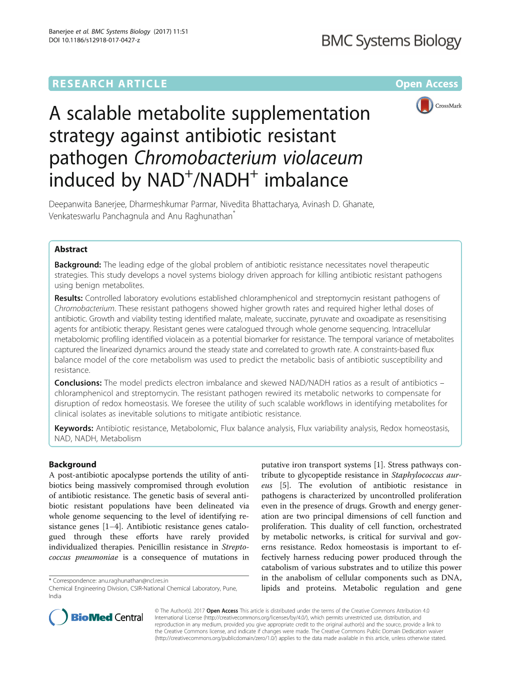 A Scalable Metabolite Supplementation Strategy Against