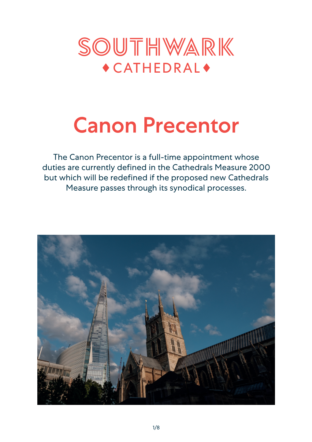 Canon Precentor