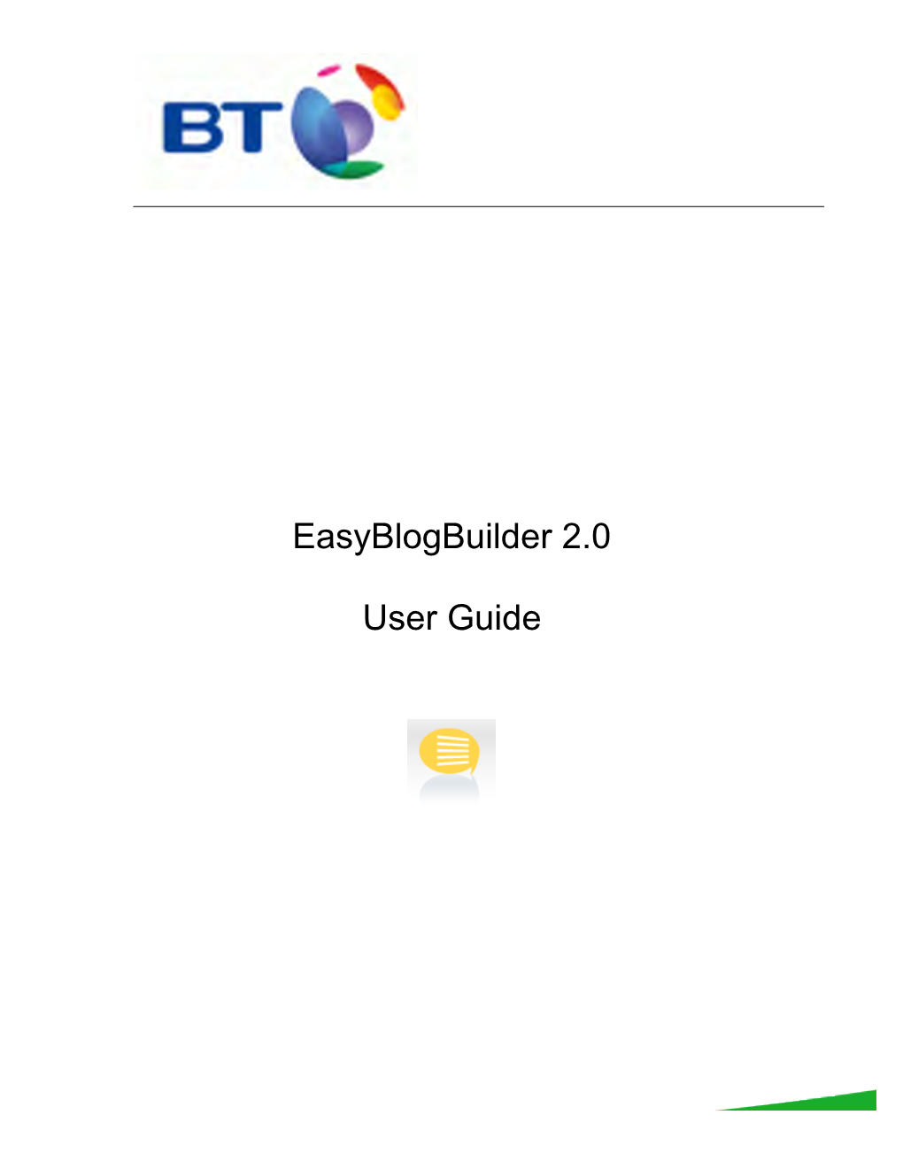 Easyblogbuilder 2.0 User Guide