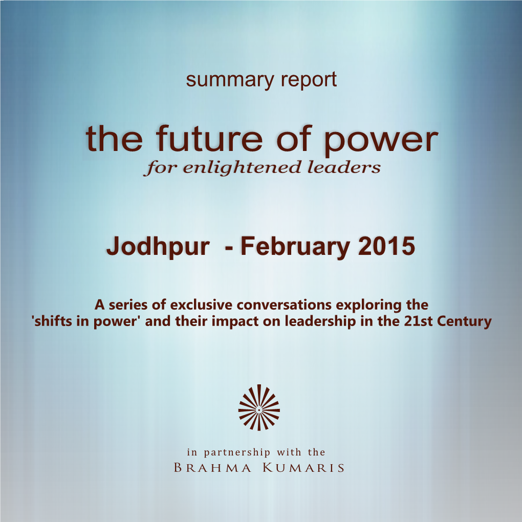 Summary Report of Jodhpur