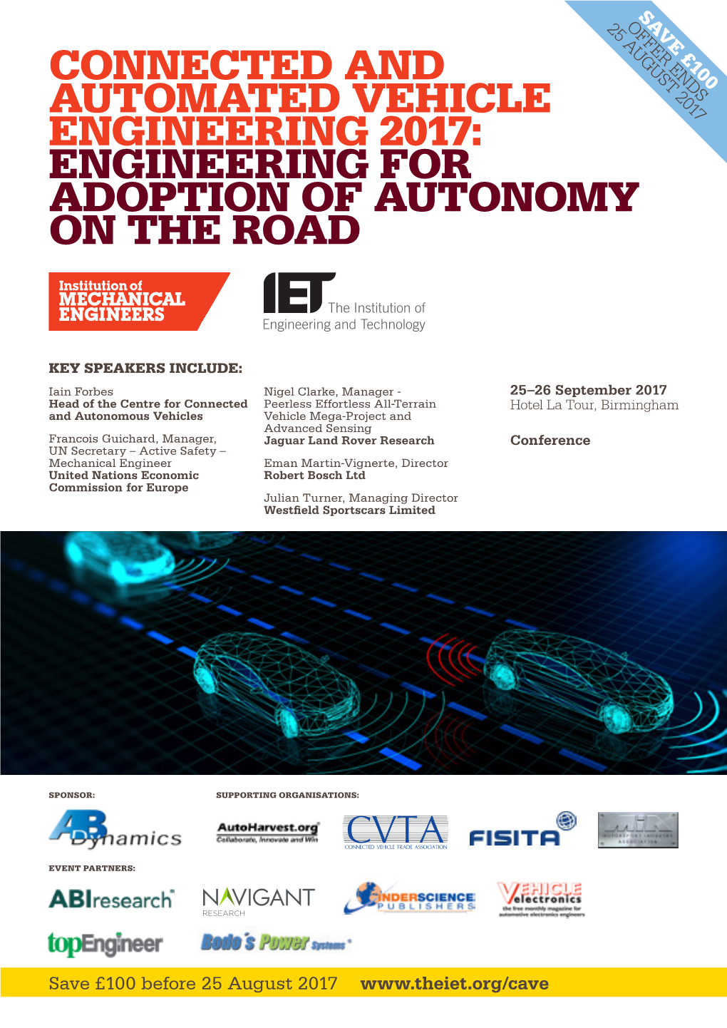 Connected and Automated Vehicle Engineering 2017: Engineering for Adoption of Autonomy on the Road