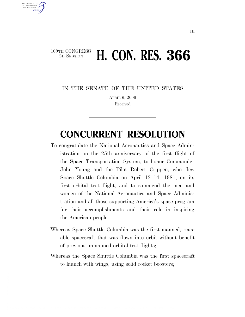 H. Con. Res. 366