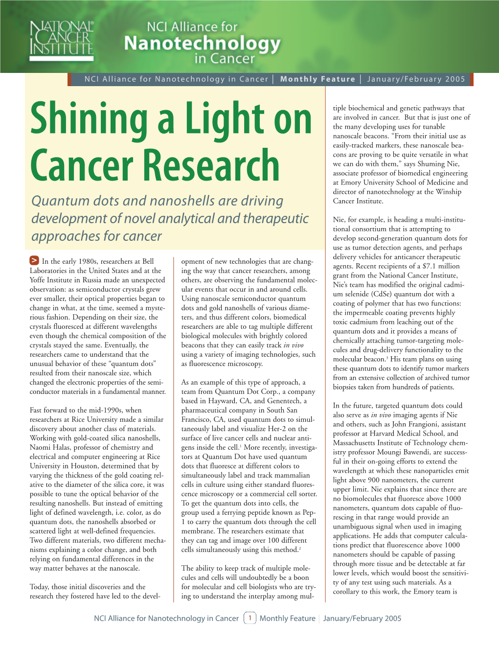 Shining a Light on Cancer Research