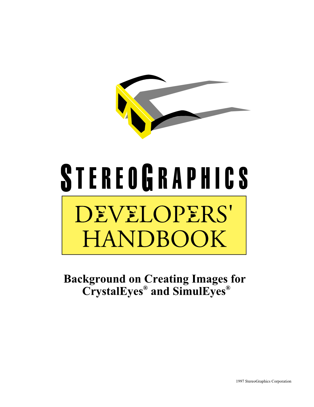 Stereographics Developers' Handbook : 1