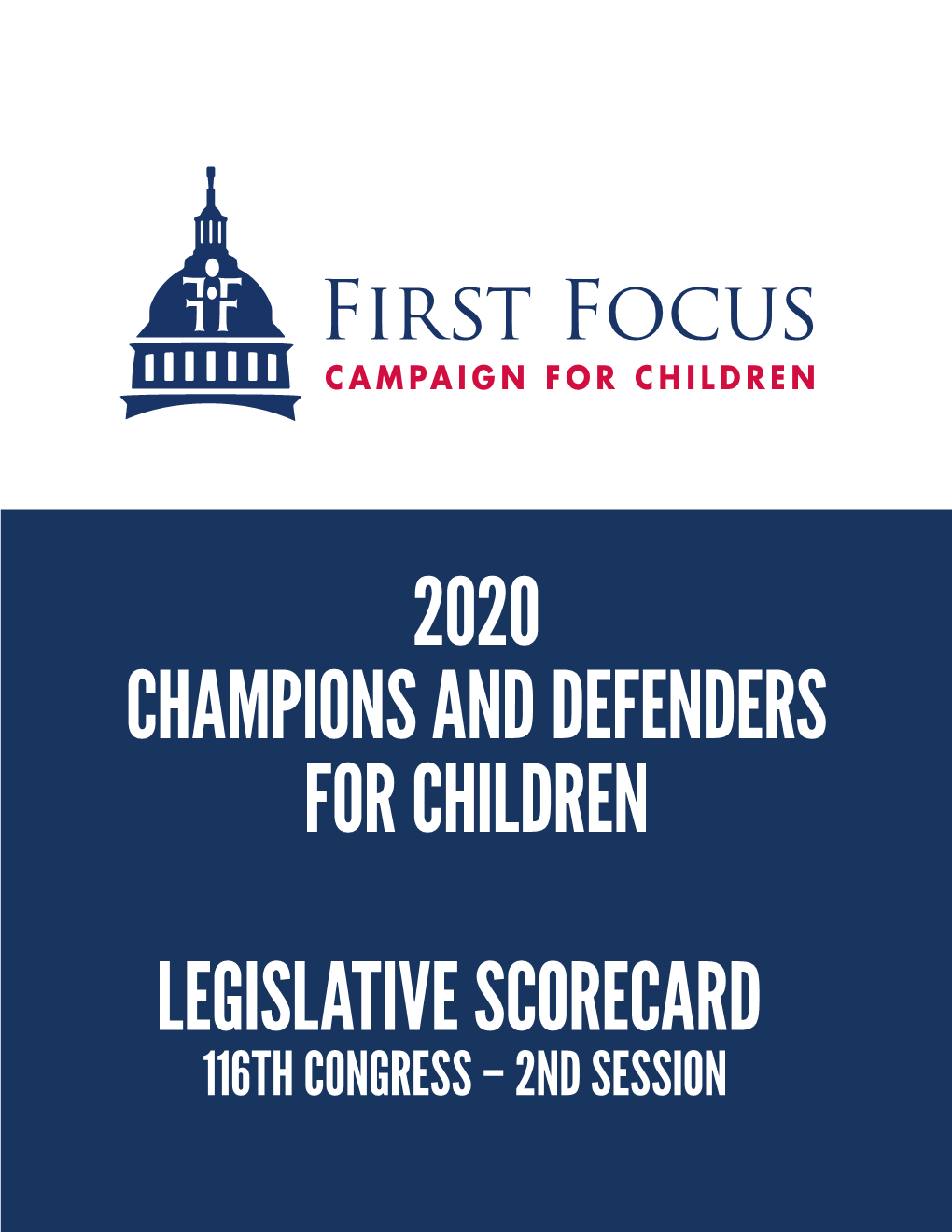 2020 Champions and Defenders for Children