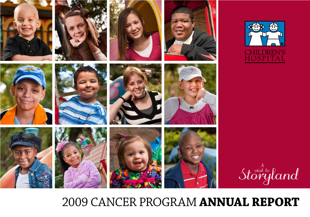 Storylandvisit to 2009 Cancer Program Annual Report