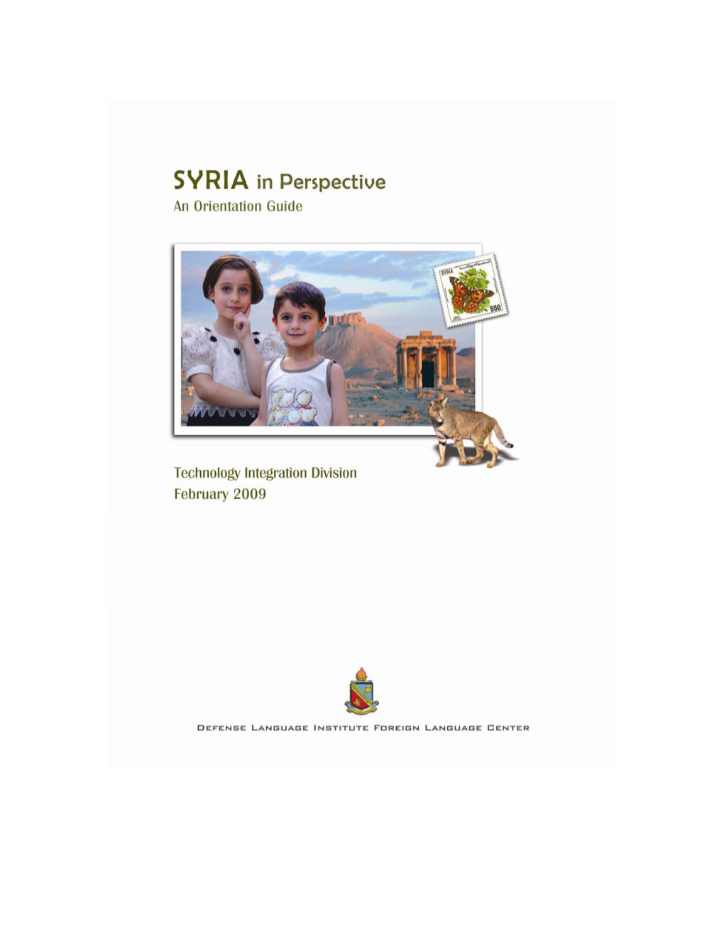 Syria.Pdf 3 Bureau of Near Eastern Affairs, U.S