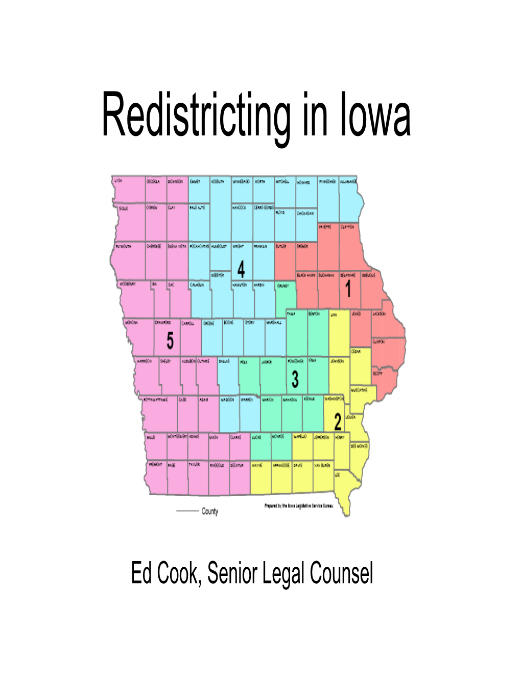 Redistricting in Iowa