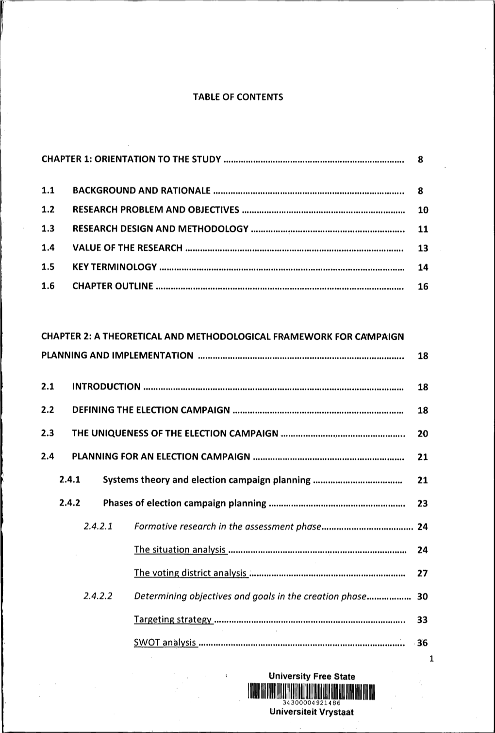 2.4.2.1 Formative Research in the Assessment Phase 24 2.4.2.2