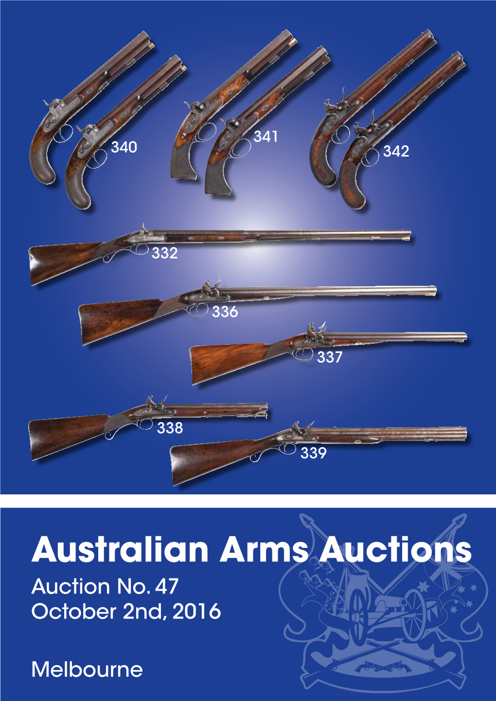 Australian Arms Auctions Pty Ltd Specialist Auctioneers & Valuers of Fine Guns, Weapons, Militaria & Collections