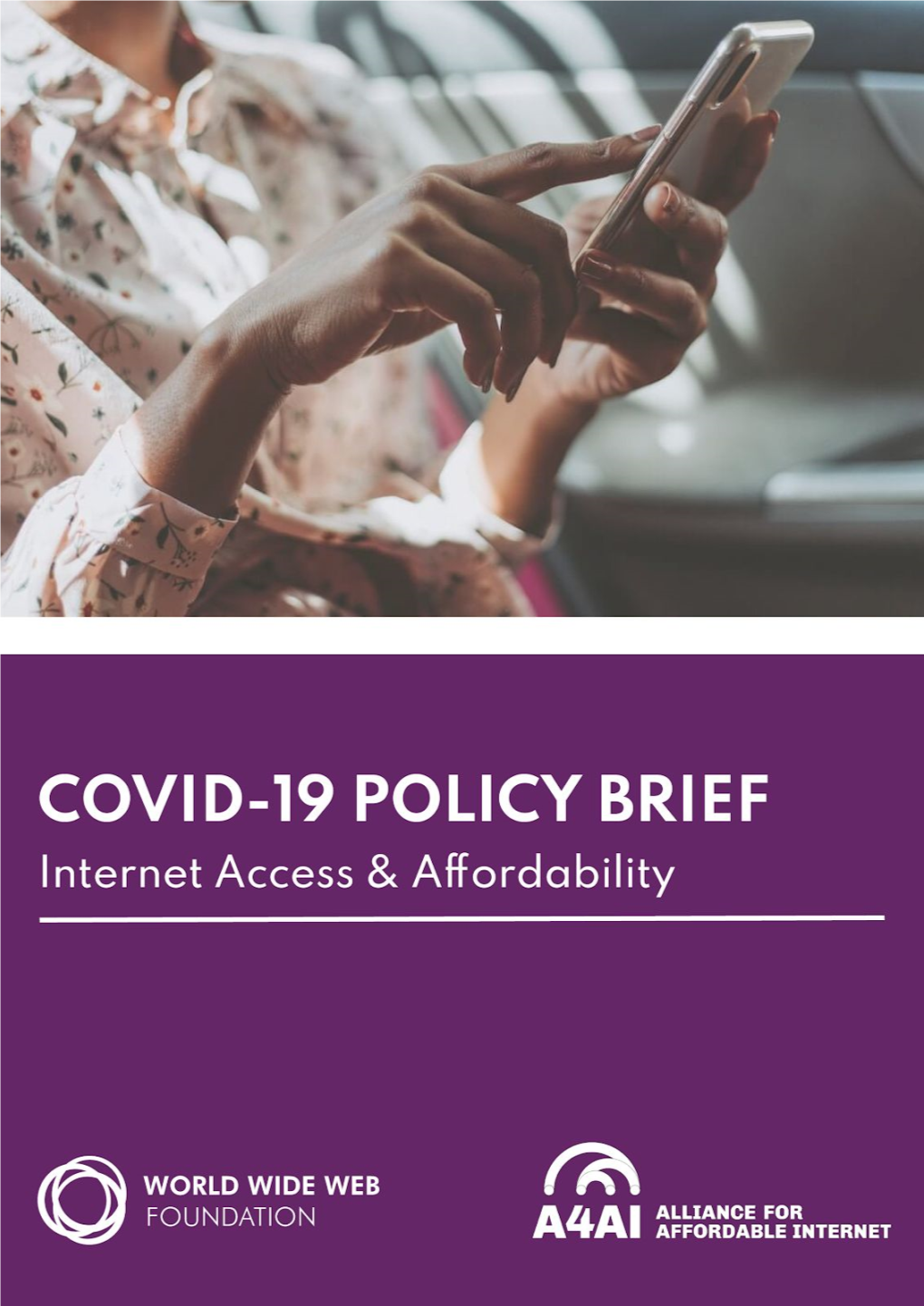 Policy Brief: Internet Access and Affordability 1 Definitions