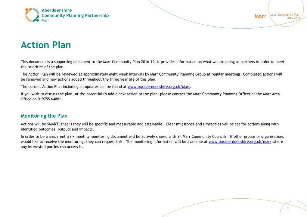Marr Action Plan