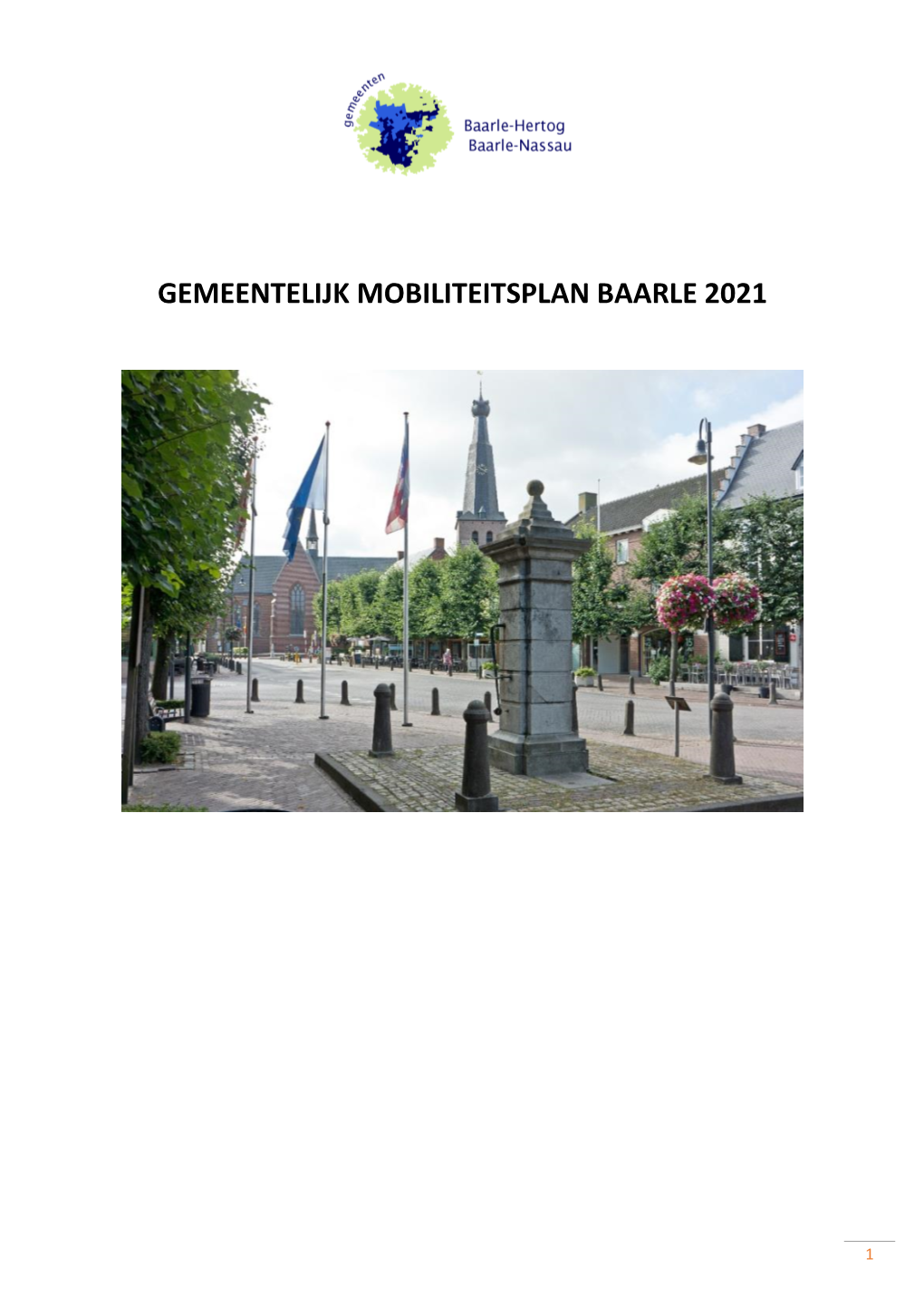 Gemeentelijk Mobiliteitsplan Baarle 2021