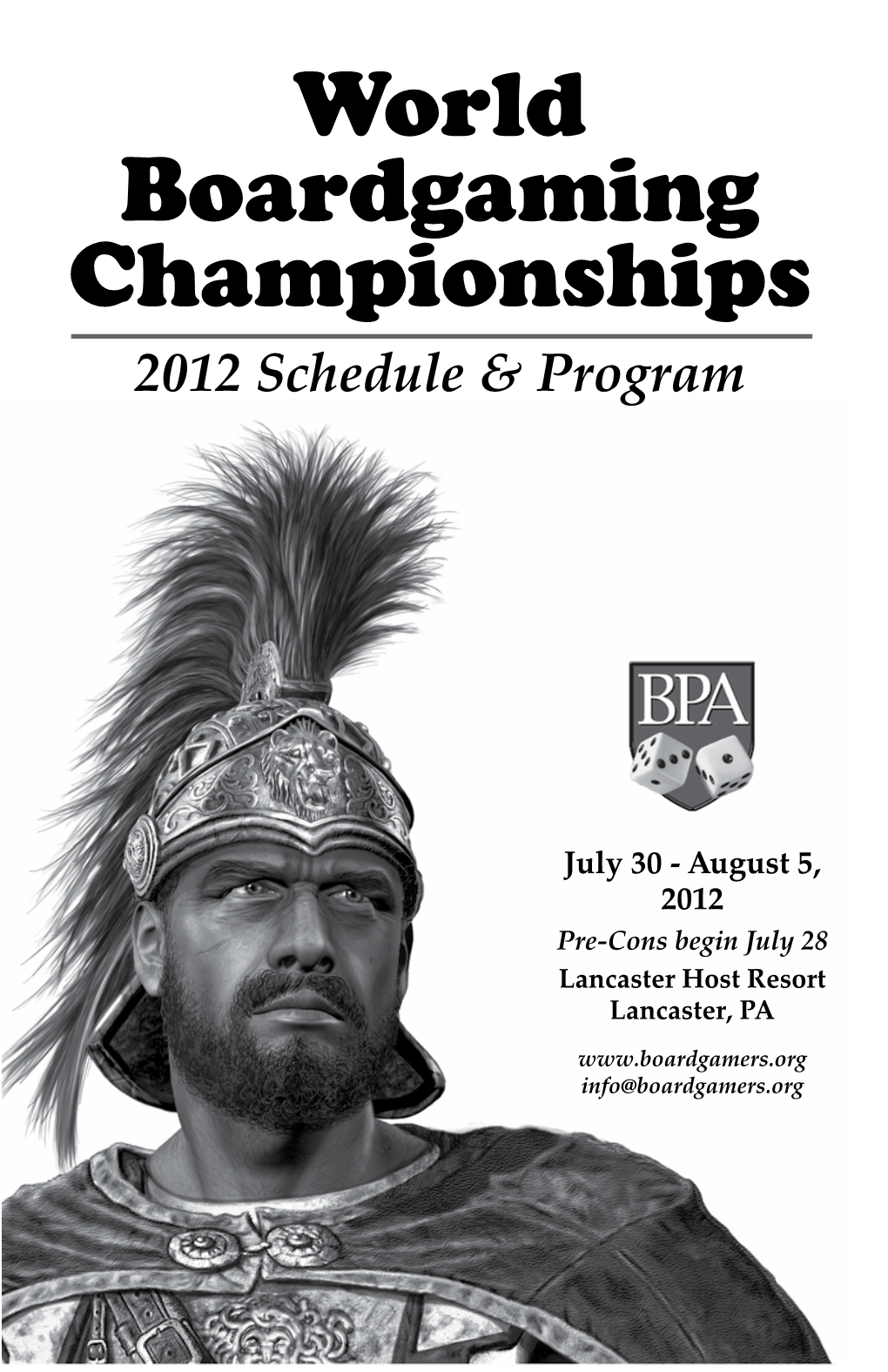 2012 Schedule & Program