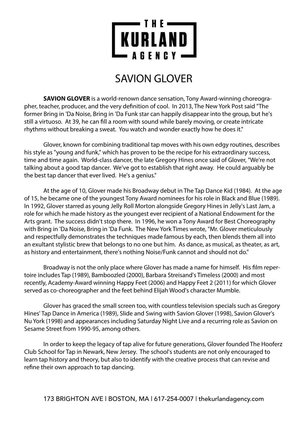 Savion Glover