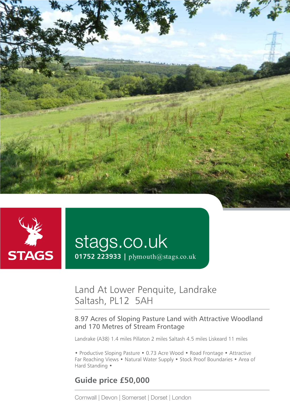 Stags.Co.Uk 01752 223933 | Plymouth@Stags.Co.Uk