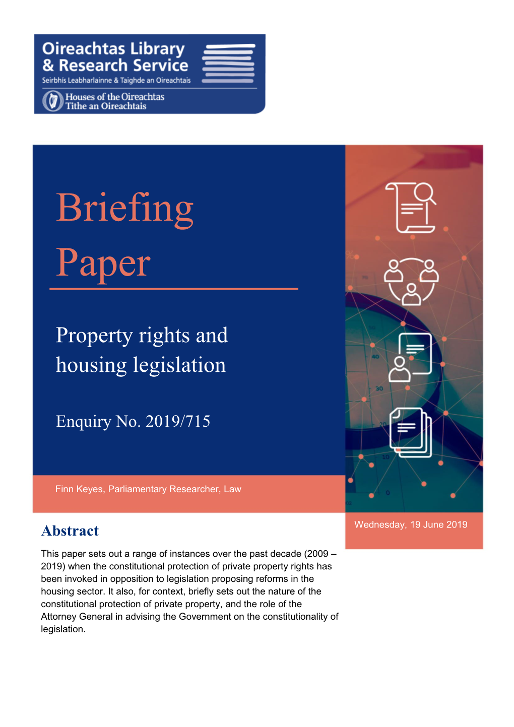 Property Rights and Housing Legislation