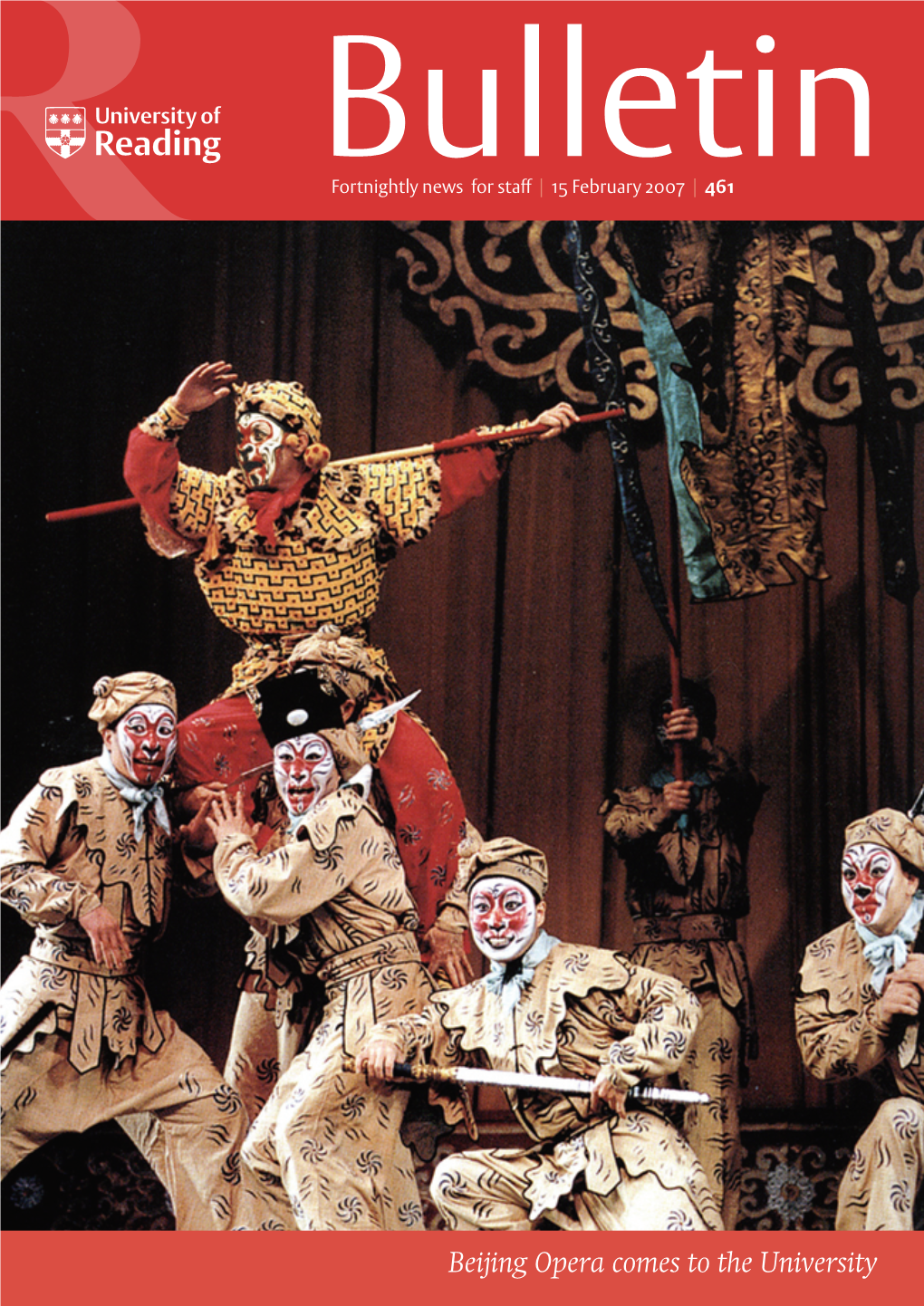 Beijing Opera Comes to the University As a World-Renowned Research and Teaching 461