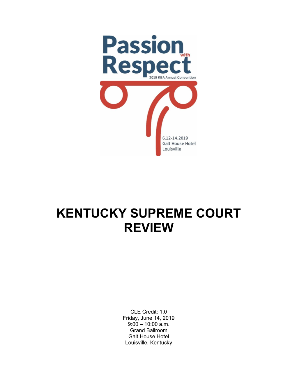 Kentucky Supreme Court Review