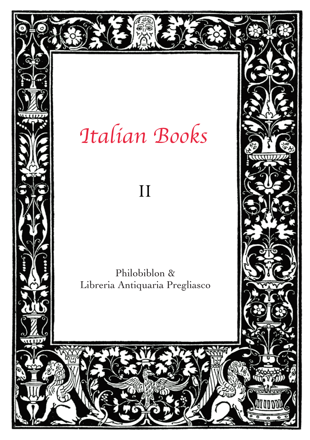 Italian Books