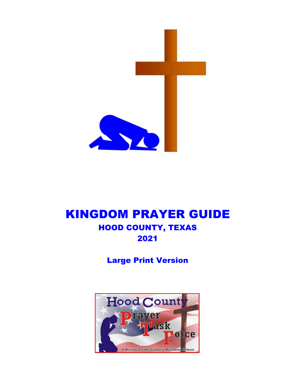 Kingdom Prayer Guide Hood County, Texas 2021