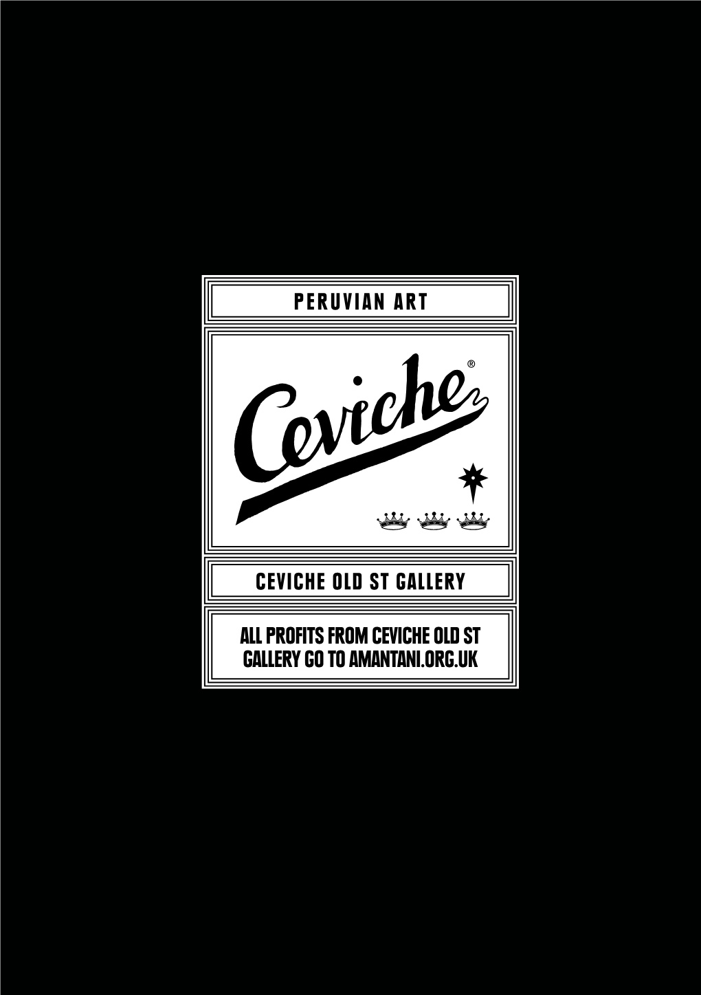 Ceviche Old St Gallery Peruvian Art All Profits