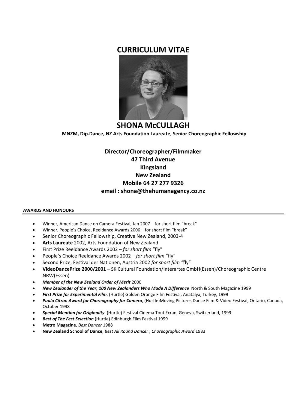 Shona Mccullagh Live Resume.Pdf