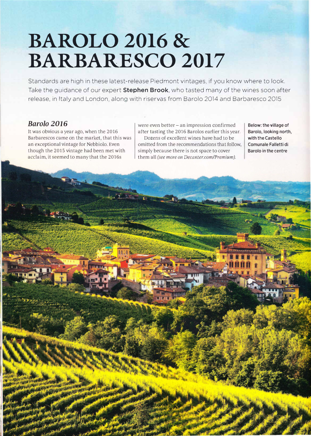 Barolo 2016 & Barbaresco 2017