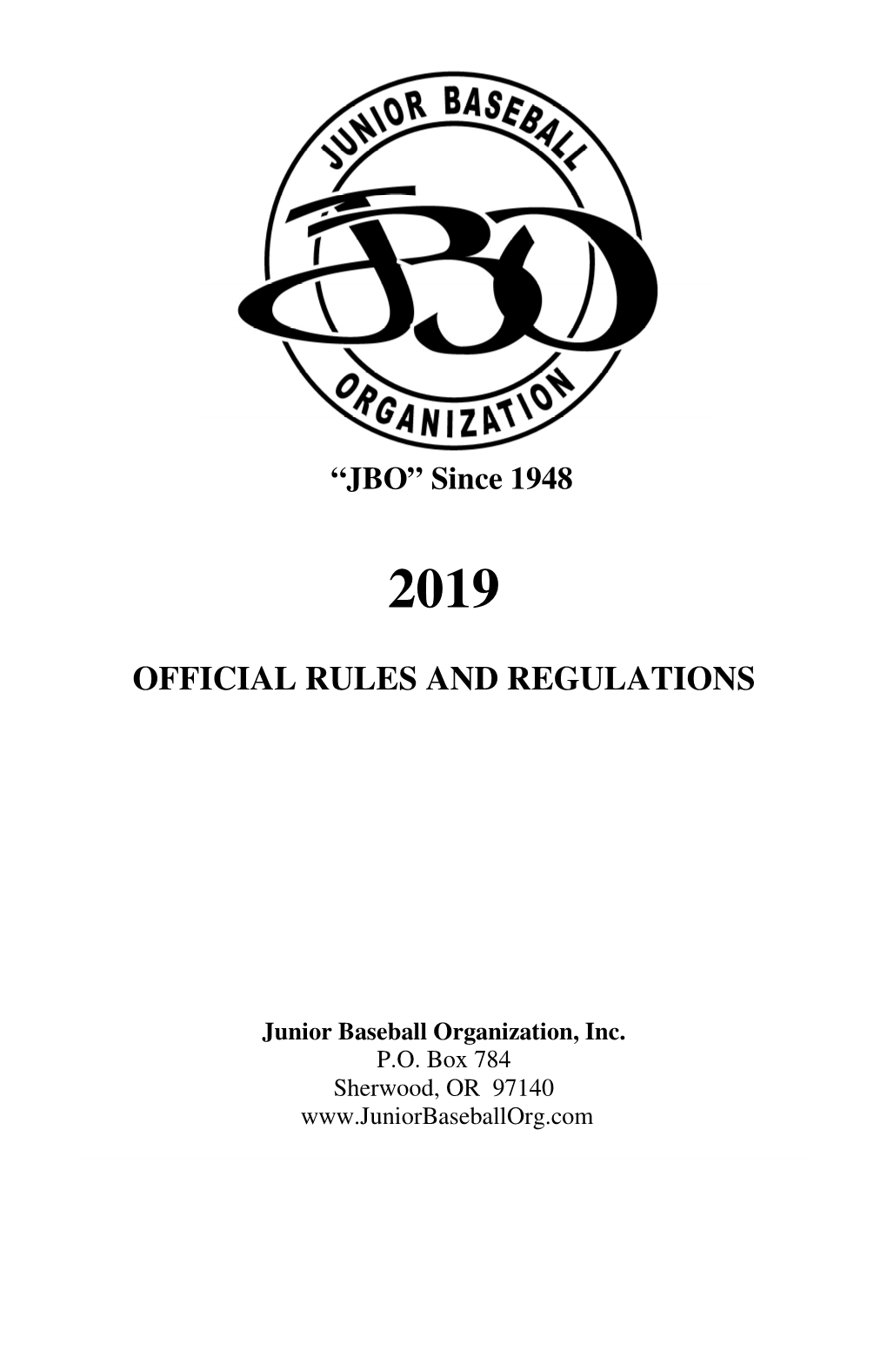 Official Rules and Regulations