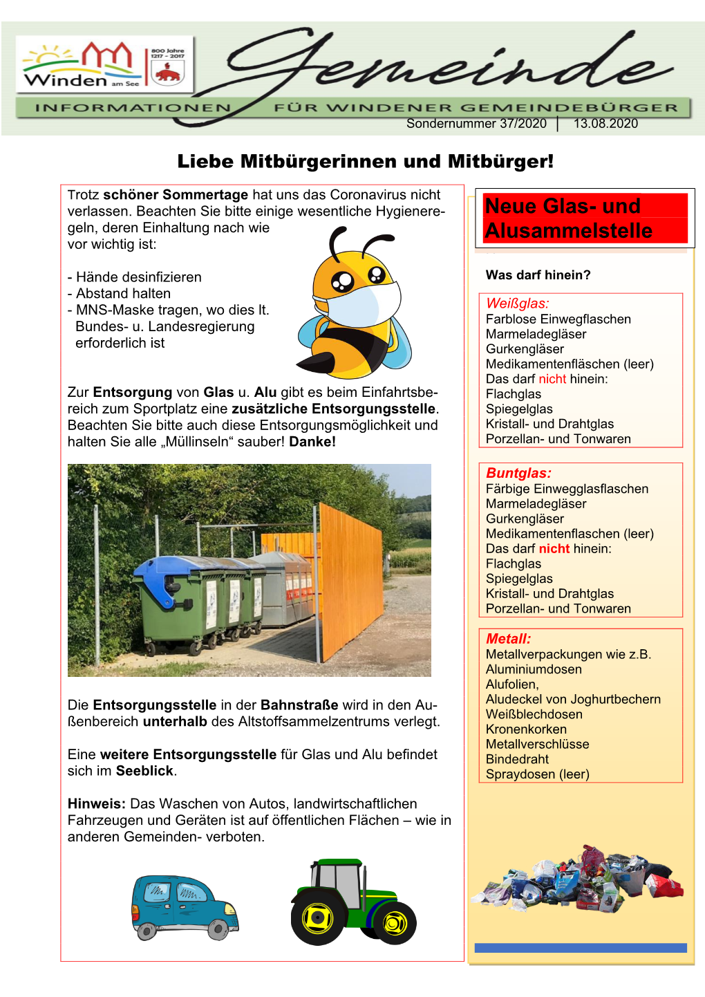 Gemeinde Winden Am See, Herausgeber: Bgm