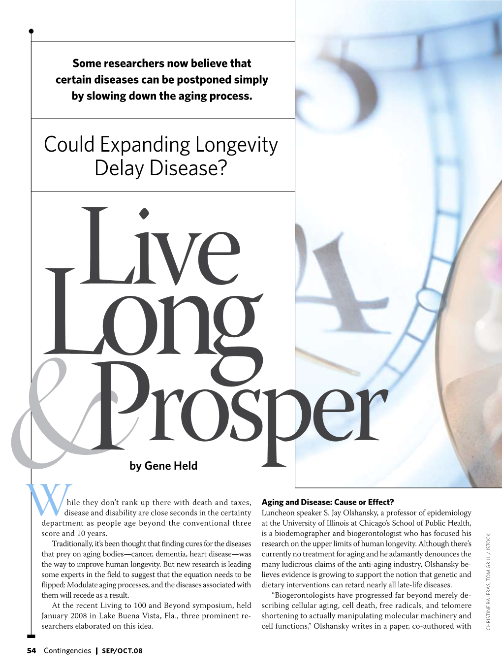 Could Expanding Longevity Delay Disease? Live Long