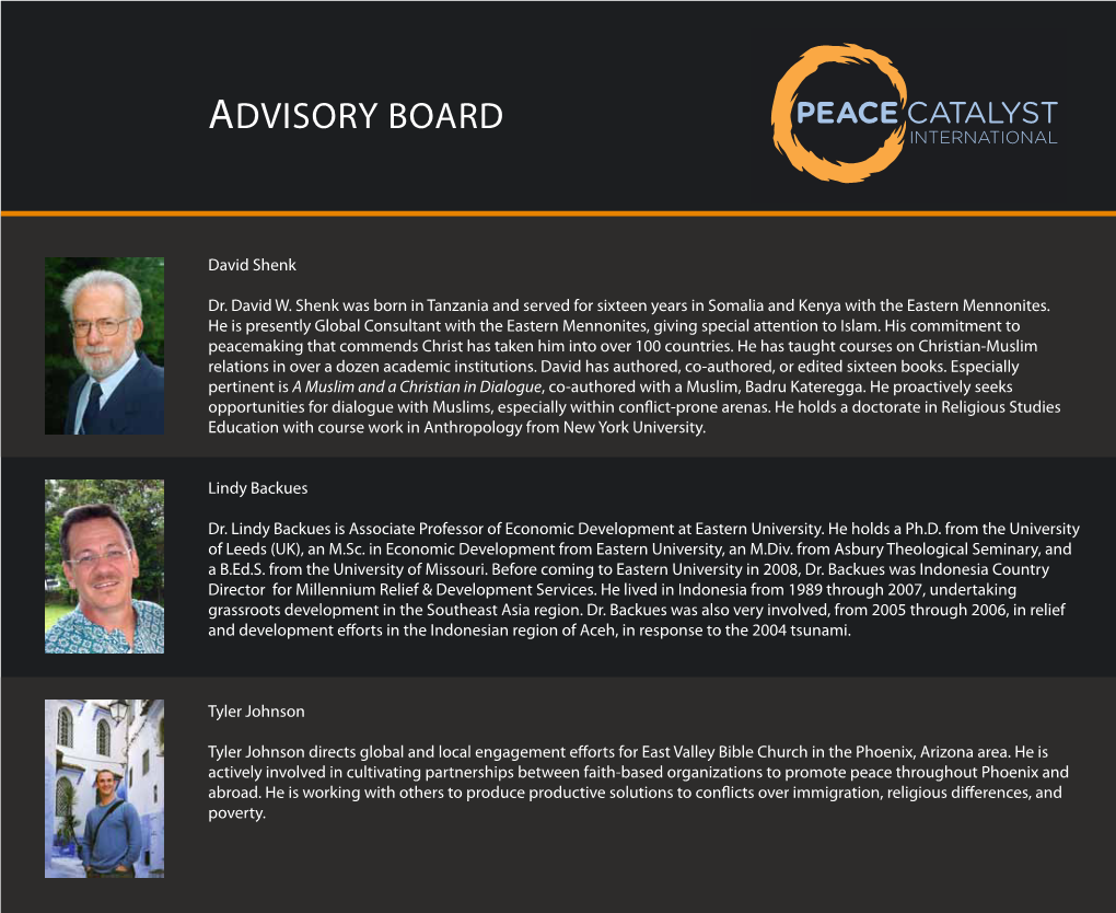 Advisory Board